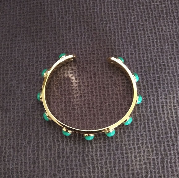 ✨️HP✨️ Kate Spade♠  Tag🏷️ Along Cuff in Jade Green💚 - Picture 3 of 6